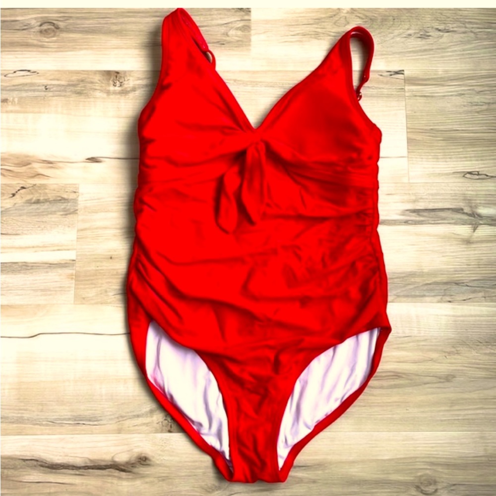 Red One Piece Swim Suit from Kona Sol❤️🛟